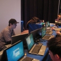 Gateway laptops set up